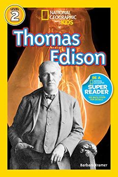portada National Geographic Readers: Thomas Edison (Readers Bios) (en Inglés)