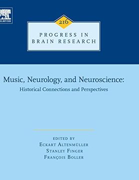 portada Music, Neurology, and Neuroscience: Historical Connections and Perspectives (Volume 216) (Progress in Brain Research, Volume 216) (en Inglés)