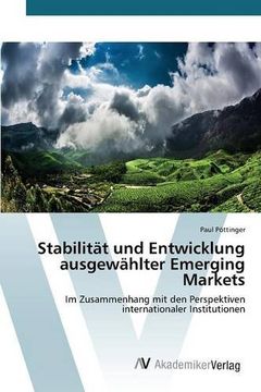 portada Stabilität und Entwicklung ausgewählter Emerging Markets