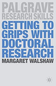 portada Getting to Grips With Doctoral Research (en Inglés)