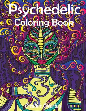 portada Psychedelic Coloring Book: Adult Coloring Book of Hippy, Trippy Designs (in English)