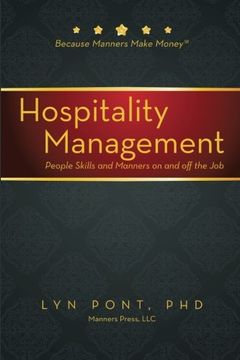 portada Hospitality Management: People Skills and Manners on and off the job (en Inglés)