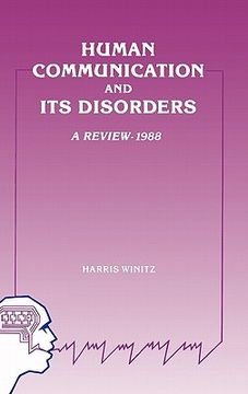 portada human communication and its disorders, volume 2 (en Inglés)