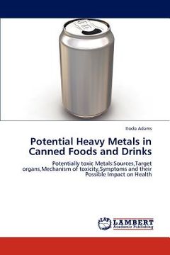 portada potential heavy metals in canned foods and drinks (en Inglés)