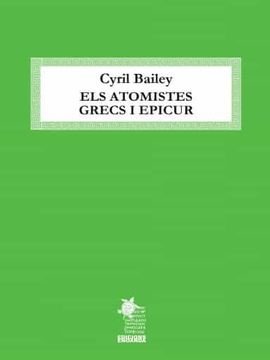 portada Els Atomistes Grecs i Epicur (en Catalán)
