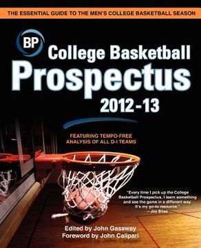portada college basketball prospectus 2012-13 (en Inglés)