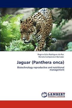 portada jaguar (panthera onca) (en Inglés)