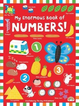 portada My Enormous Books of Numbers (en Inglés)