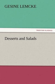 portada desserts and salads (en Inglés)