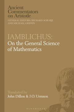 portada Iamblichus: On the General Science of Mathematics