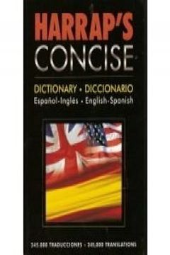 portada Harrap s Concise Dictionary: Español-Ingles; English-Spanish
