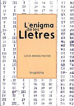 portada L'enigma de les Lletres (Manuzio Narrativa) (in Valencian)