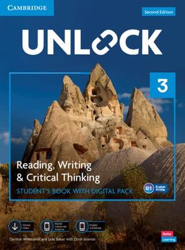 portada Unlock Level 3 Reading, Writing and Critical Thinking Student's Book with Digital Pack [With eBook]