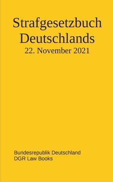 portada Strafgesetzbuch Deutschlands (en Alemán)