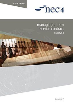 portada Nec4: Managing a Term Service Contract (in English)