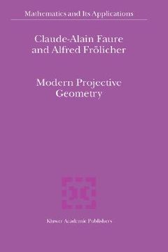 portada modern projective geometry (in English)