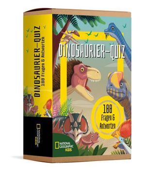 portada Dinosaurier-Quiz. 100 Fragen Über Dinosaurier für Quizfans und Dinofans (100 Fragen & Antworten)