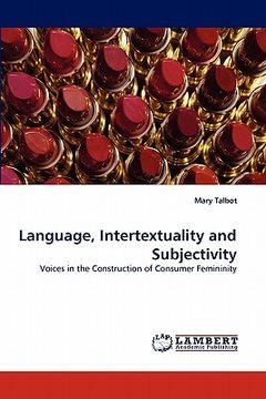 portada language, intertextuality and subjectivity (in English)