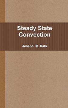 portada Steady State Convection (en Inglés)