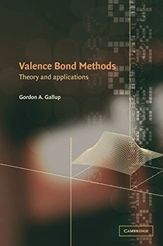 portada Valence Bond Methods: Theory and Applications (in English)