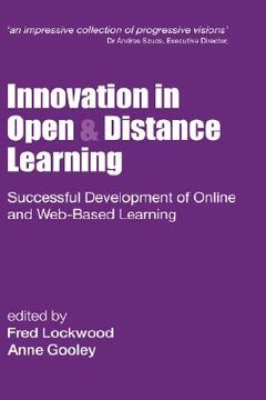 portada innovation in open and distance learning (in English)