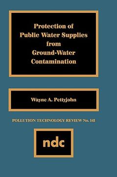 portada protection of public water supplies from groundwater contamination (en Inglés)