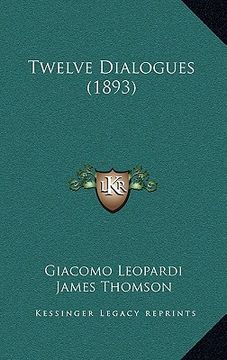 portada twelve dialogues (1893) (in English)