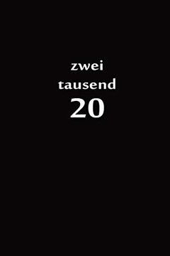 portada Zweitausend 20: Manager Timer 2020 a5 Schwarz (in German)