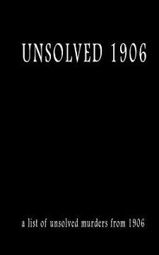 portada Unsolved 1906 (in English)