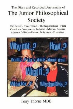 portada the junior philosophical society (en Inglés)