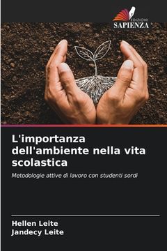 portada L'importanza dell'ambiente nella vita scolastica (en Italiano)