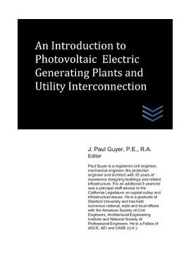 portada An Introduction to Photovoltaic Electric Generating Plants and Utility Interconnection (in English)
