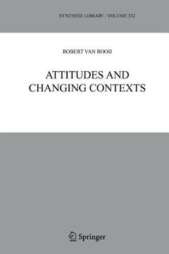 portada attitudes and changing contexts (en Inglés)