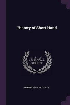 portada History of Short Hand