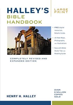 portada Halley's Bible Handbook, Large Print: Completely Revised and Expanded Edition---Over 6 Million Copies Sold (en Inglés)
