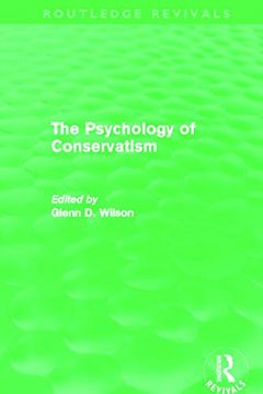 portada The Psychology of Conservatism (Routledge Revivals) (en Inglés)