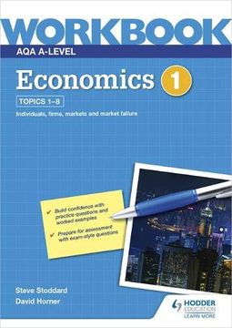 portada Aqa A-Level Economics Workbook 1 (Aqa Workbook) (en Inglés)