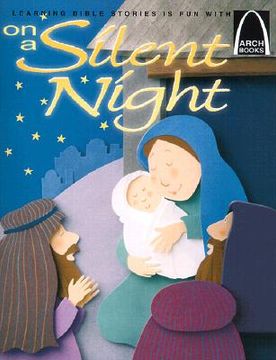 portada on a silent night: luke 2:1-20 for children (in English)