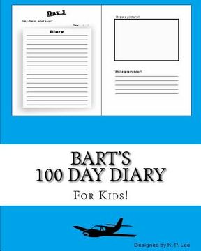 portada Bart's 100 Day Diary (en Inglés)