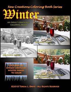 portada New Creations Coloring Book Series: Winter (en Inglés)