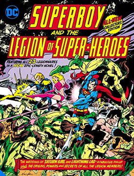 portada Superboy and the Legion of Super-Heroes (Tabloid Edition) (en Inglés)