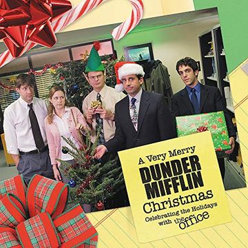portada A Very Merry Dunder Mifflin Christmas: Celebrating the Holidays With the Office (en Inglés)