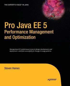 portada Pro Java EE 5 Performance Management and Optimization