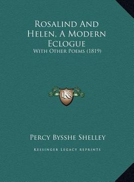 portada rosalind and helen, a modern eclogue: with other poems (1819) (en Inglés)