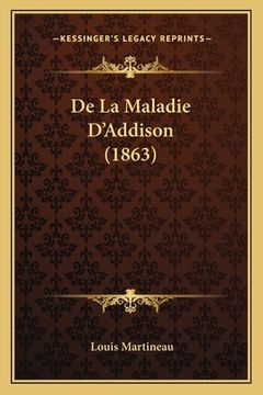 portada De La Maladie D'Addison (1863) (in French)
