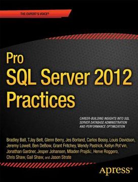 portada pro sql server 2012 practices (en Inglés)