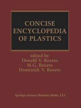 portada Concise Encyclopedia of Plastics (en Inglés)