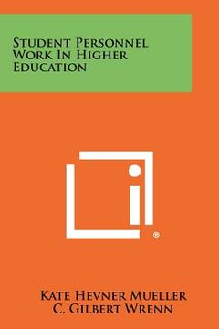 portada student personnel work in higher education