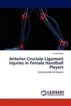 portada Anterior Cruciate Ligament Injuries in Female Handball Players (en Inglés)