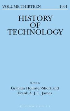 portada History of Technology Volume 13 (in English)